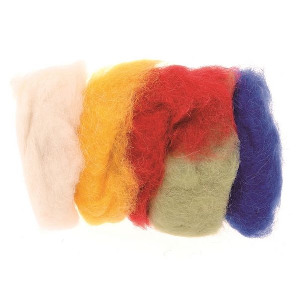 GLOREX Schafwolle Mix 3x10g