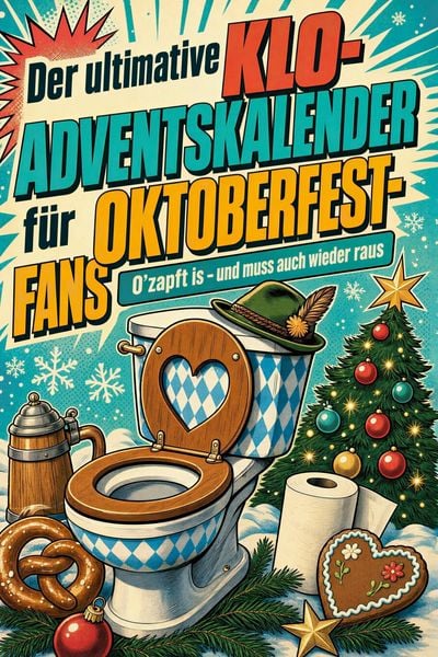 Produktbild: Der ultimative Klo-Adventskalender f&uuml;r Oktoberfest-Fans