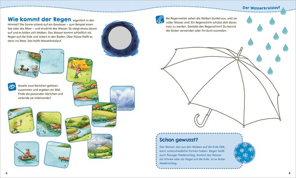 Produktbild: WAS IST WAS Junior Mitmach-Heft Wetter
