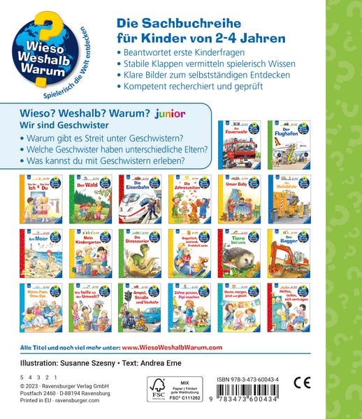 Produktbild: Wieso? Weshalb? Warum? junior (2-4 J.), Band 29 - Wir sind Geschwister