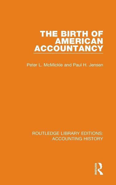 Produktbild: The Birth of American Accountancy