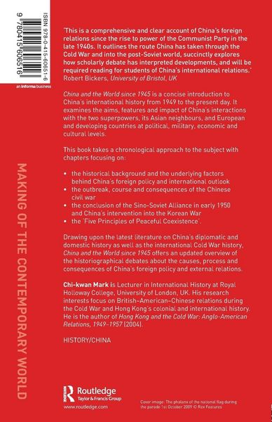 Produktbild: Mark, C: China and the World since 1945