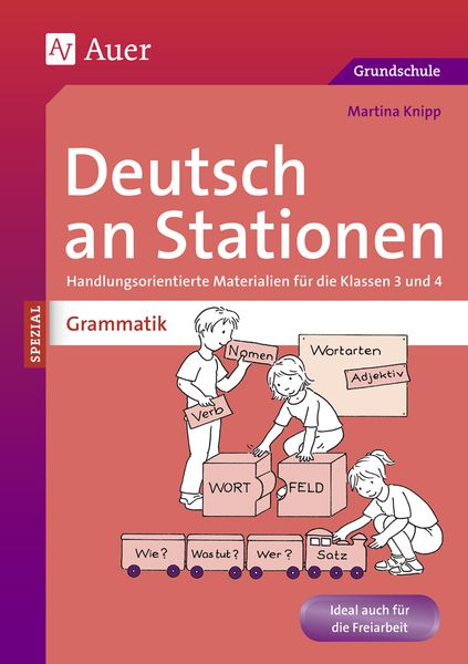 Produktbild: Deutsch an Stationen spezial: Grammatik 3/4
