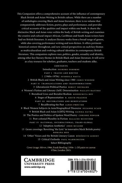 Produktbild: The Cambridge Companion to British Black and Asian Literature (1945-2010)