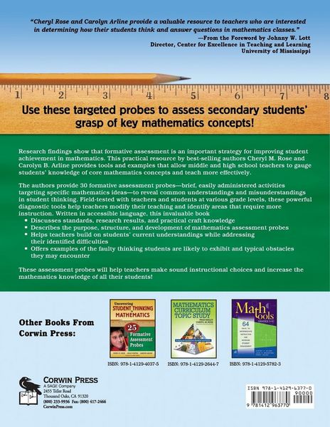 Produktbild: Uncovering Student Thinking in Mathematics, Grades 6-12