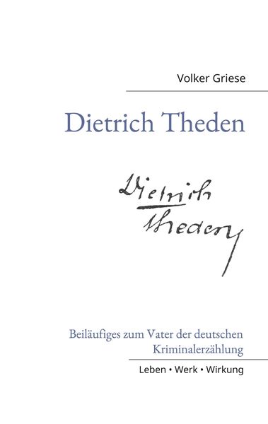 Produktbild: Dietrich Theden