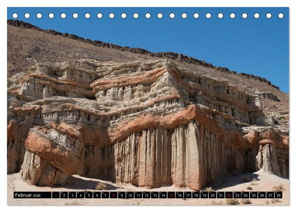Produktbild: Entlang der Sierra Nevada (Tischkalender 2026 DIN A5 quer), CALVENDO Monatskalender