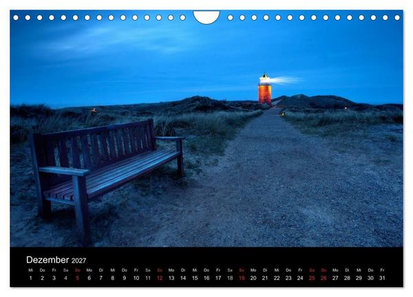 Produktbild: SYLT hinter den D&uuml;nen (Wandkalender 2027 DIN A4 quer), CALVENDO Monatskalender