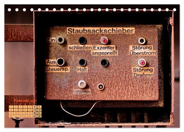 Produktbild: Metallwelt (Tischkalender 2027 DIN A5 quer), CALVENDO Monatskalender