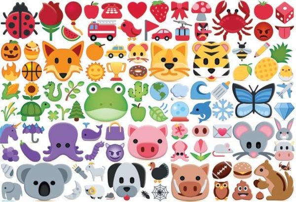 Emoji Colors 100-Piece Puzzle