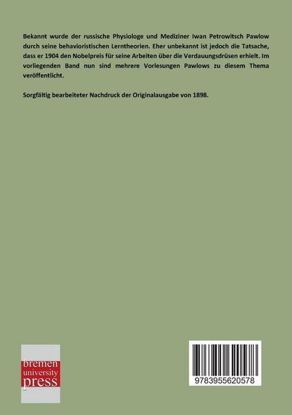 Produktbild: Die Arbeit der Verdauungsdr&uuml;sen