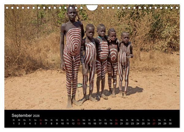 Produktbild: Landleben in &Auml;thiopien (Wandkalender 2026 DIN A4 quer), CALVENDO Monatskalender