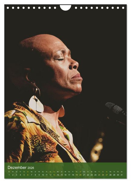 Produktbild: Women singing and playing Jazz (Wandkalender 2026 DIN A4 hoch), CALVENDO Monatskalender