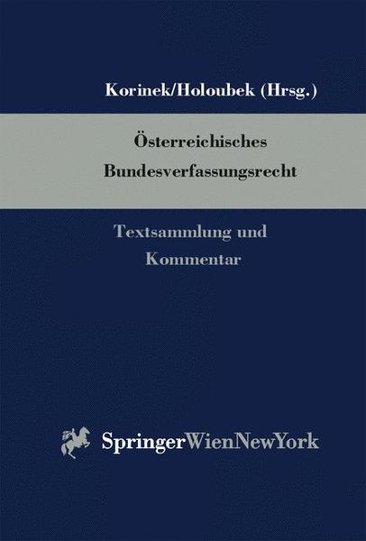 Produktbild: &Ouml;sterreichisches Bundesverfassungsrecht