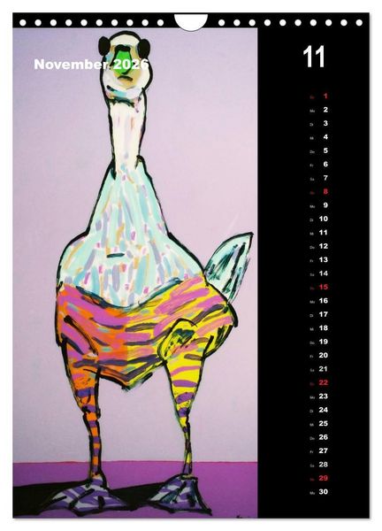 Produktbild: Wolf-Dieter Pfennig Kalender (Wandkalender 2026 DIN A4 hoch), CALVENDO Monatskalender