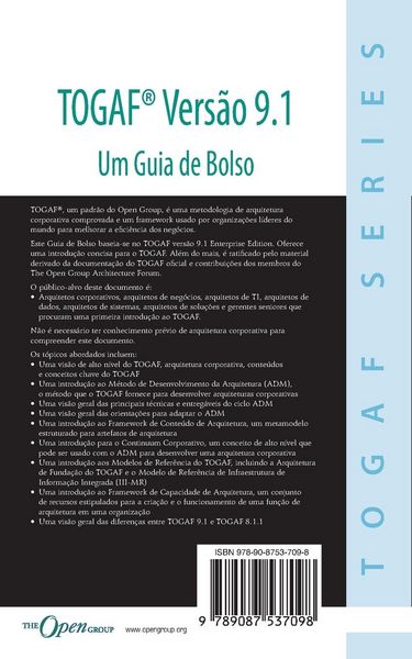 Produktbild: TOGAF&reg; Vers&atilde;o 9.1 - Um Guia De Bolso