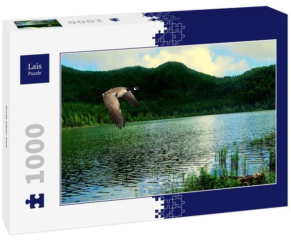 Produktbild: Lais Puzzle Ente &uuml;ber See 1000 Teile