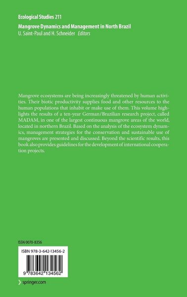 Produktbild: Mangrove Dynamics and Management in North Brazil