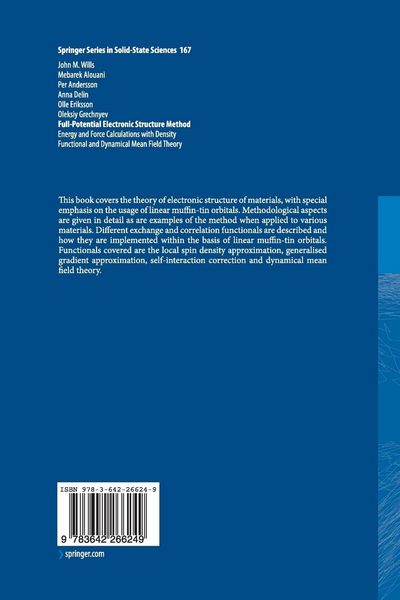 Produktbild: Full-Potential Electronic Structure Method