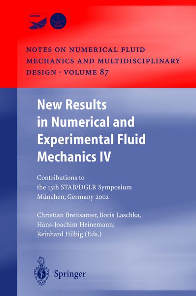 Produktbild: New Results in Numerical and Experimental Fluid Mechanics IV