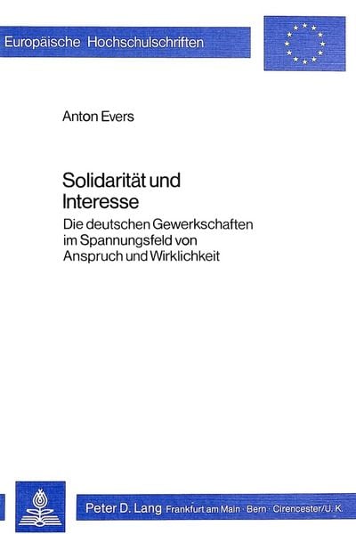 Produktbild: Solidarit&auml;t und Interesse