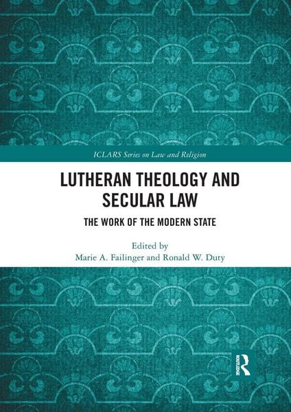 Produktbild: Lutheran Theology and Secular Law