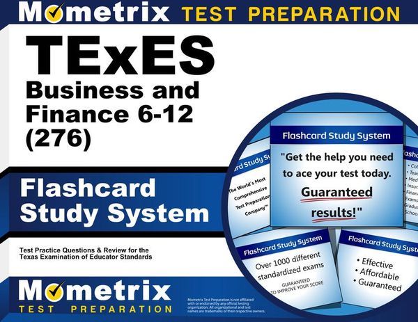 Produktbild: TExES Business and Finance 6-12 (276) Flashcard Study System
