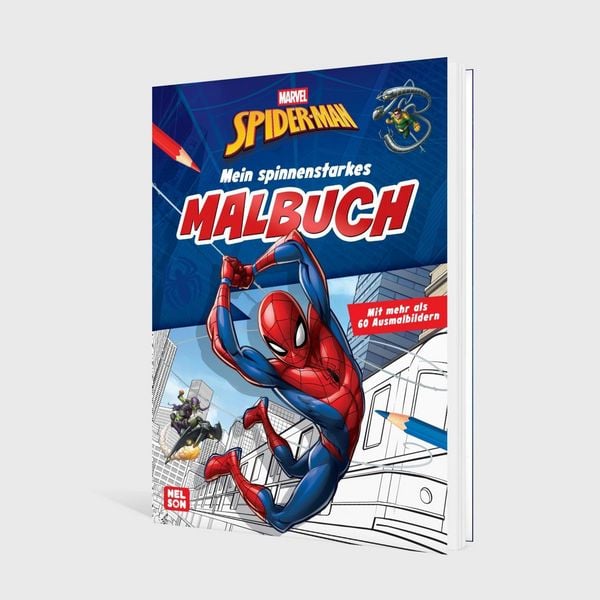 Produktbild: MARVEL Spider-Man: Mein spinnenstarkes Malbuch