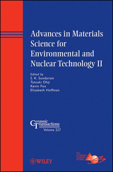 Produktbild: Advances in Materials Science for Environmental and Nuclear Technology II