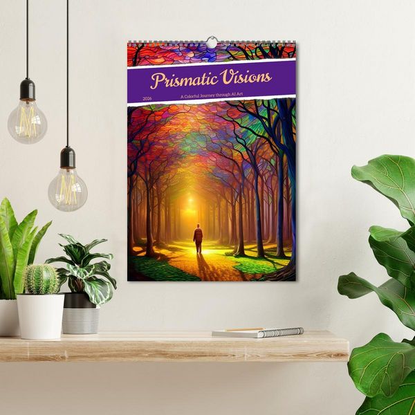 Produktbild: Prismatic Visions (Wall Calendar 2026 DIN A3 portrait), CALVENDO 12 Month Wall Calendar