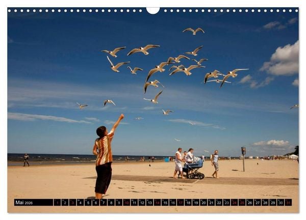 Produktbild: Riga + Jurmala (Wandkalender 2026 DIN A3 quer), CALVENDO Monatskalender