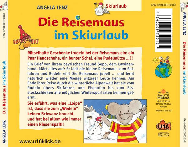 Produktbild: Lenz, A: Reisemaus Im Skiurlaub