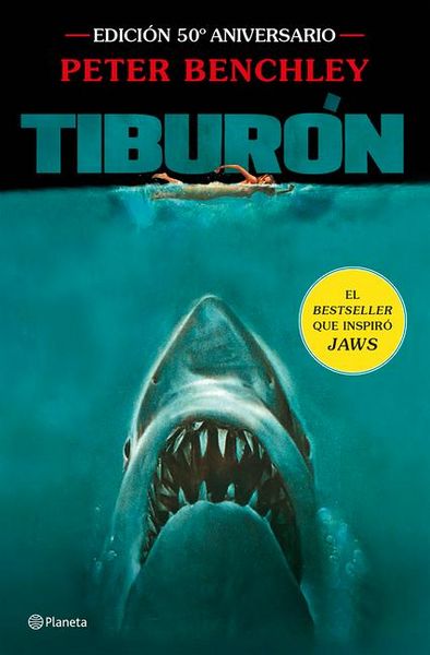 Produktbild: Tibur&oacute;n. Edici&oacute;n 50&deg; Aniversario de la C&eacute;lebre Pel&iacute;cula de Steven Spielberg / Jaws 50th Anniversary Edition of the Celebrated Film by Steven Spielberg