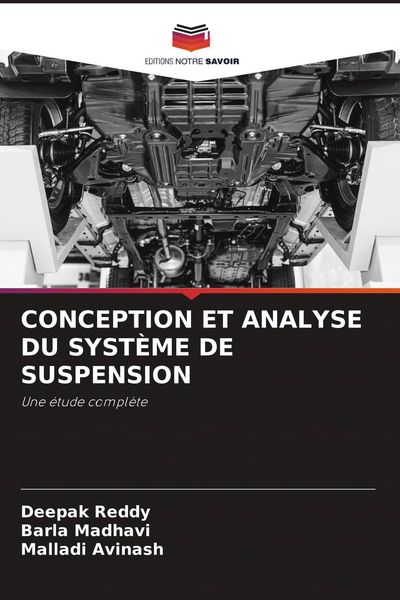 Produktbild: Conception Et Analyse Du Syst&egrave;me De Suspension