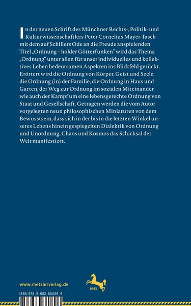 Produktbild: Ordnung &ndash; holder G&ouml;tterfunken&hellip;