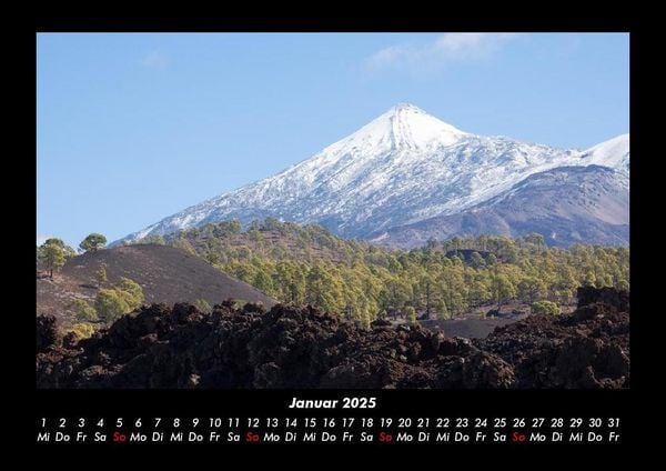 Produktbild: Bergige Welten 2025 Fotokalender DIN A3