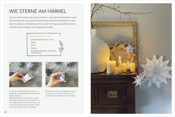 Produktbild: Weihnachtliche Papierdeko