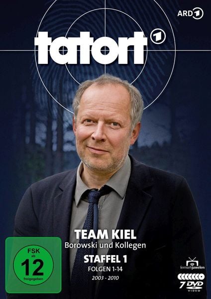 Produktbild: Tatort - Team Kiel (Borowski / Axel Milberg) - Staffel 1 (Folgen 1-14) (Fernsehjuwelen) [7 DVDs]