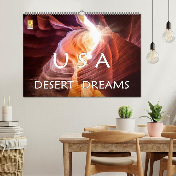 Produktbild: USA Desert Dreams (Wandkalender 2026 DIN A2 quer), CALVENDO Monatskalender