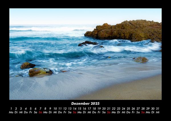 Produktbild: Meereslandschaften 2025 Fotokalender DIN A3