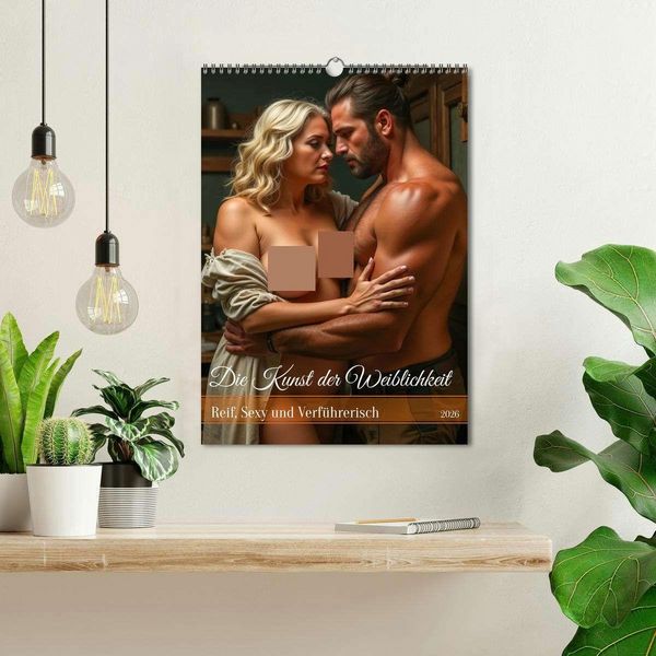 Produktbild: Die Kunst der Weiblichkeit - Reif, Sexy und Verf&uuml;hrerisch (Wandkalender 2026 DIN A3 hoch), CALVENDO Monatskalender