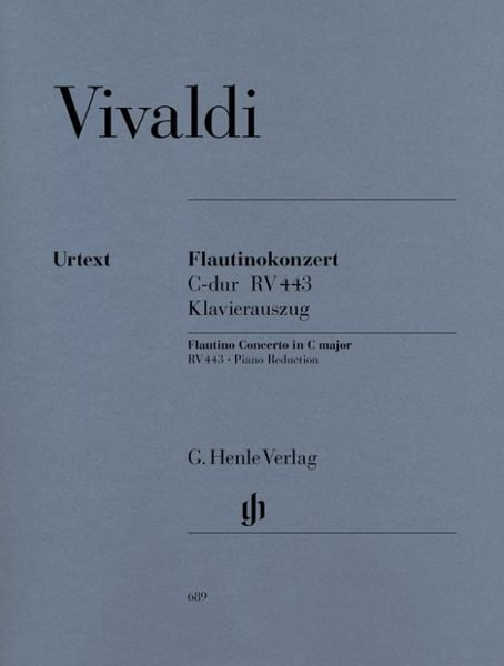 Antonio Vivaldi - Flautinokonzert (Blockflöte/Querflöte) C-dur RV 443