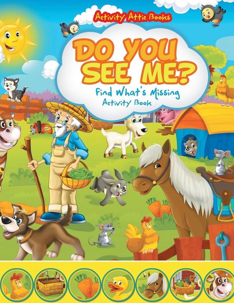 Produktbild: Do You See Me? Find What's Missing Activity Book