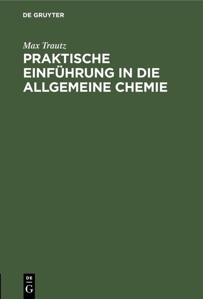 Produktbild: Praktische Einf&uuml;hrung in die Allgemeine Chemie