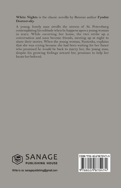 Produktbild: White Nights - Fyodor Dostoyevsky | A Million-Copy Bestseller | A Timeless Story of Love, Longing & Solitude