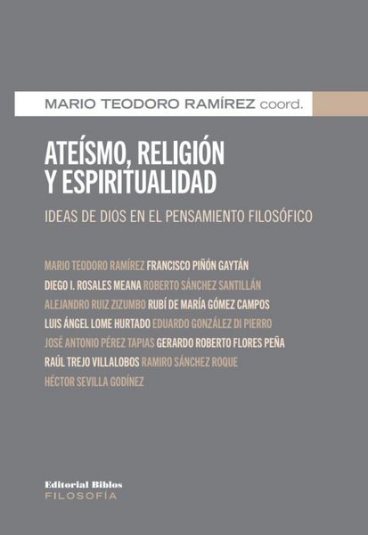 Produktbild: Ate&iacute;smo, religi&oacute;n y espiritualidad