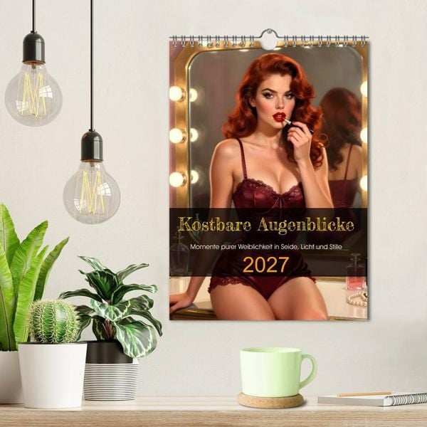 Produktbild: Kostbare Augenblicke (Wandkalender 2027 DIN A4 hoch), CALVENDO Monatskalender