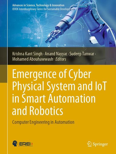 Produktbild: Emergence of Cyber Physical System and IoT in Smart Automation and Robotics