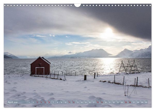 Produktbild: Lyngener Alpen Nord-Norwegen (Wandkalender 2026 DIN A3 quer), CALVENDO Monatskalender