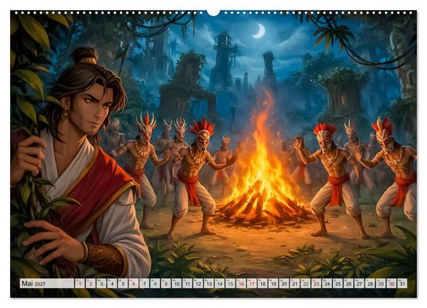 Produktbild: Sinbad &ndash; Reisen ins Unbekannte (Wandkalender 2027 DIN A2 quer), CALVENDO Monatskalender